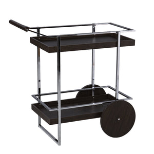 Safavieh Dorben Rolling Bar Cart With Mdf Shelves And Iron Accents For Modern Home Entertaining HZ1115440