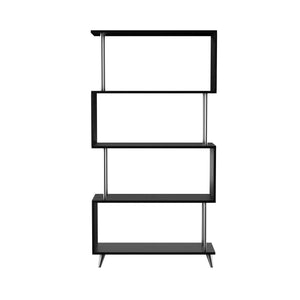 Safavieh Beckerman Five Shelf Asymmetrical Etagere With Iron Frame For Modern Living Rooms HZ1220038