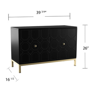 Safavieh Gramdlynn Moroccan Carved Mdf Cabinet With Iron Legs And Adjustable Shelving For Any Room HZ1221805