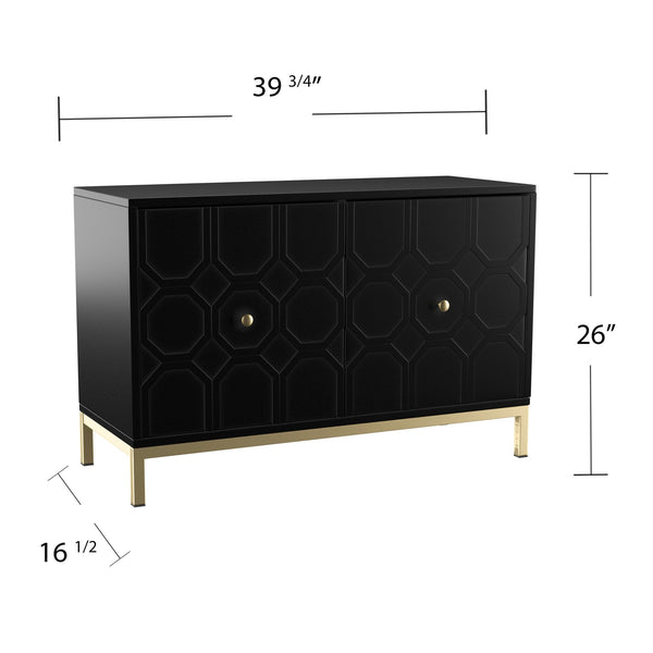 Safavieh Gramdlynn Moroccan Carved Mdf Cabinet With Iron Legs And Adjustable Shelving For Any Room HZ1221805