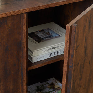 Safavieh Dayforth Anywhere Cabinet Compact Shelving Unit For Living Room Or Home Office Storage ESPRESSO HZ1272805