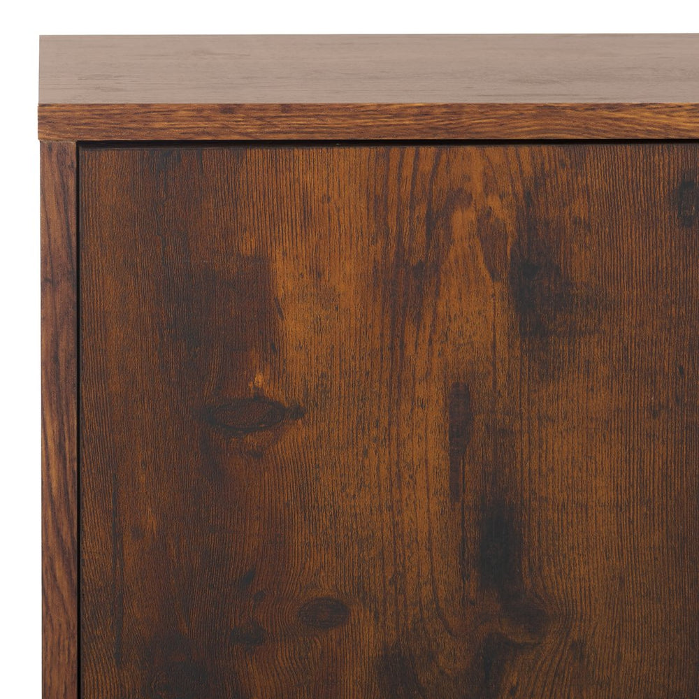 Safavieh Dayforth Anywhere Cabinet Compact Shelving Unit For Living Room Or Home Office Storage ESPRESSO HZ1272805