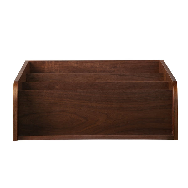 Safavieh Berritza Walnut Veneer Midcentury Bookshelf With Spindle Legs For Office Or Living Room HZ4052