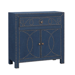 Safavieh Florian Upholstered Storage Cabinet With Nailhead Trim For Entryway Or Dining Room HZ5925
