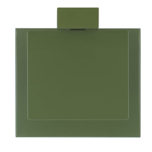 Safavieh Stewartby Spine Tower Shelf Slim Iron Frame 12 Vertical Storage For Small Spaces GARDEN GREEN HZ9496