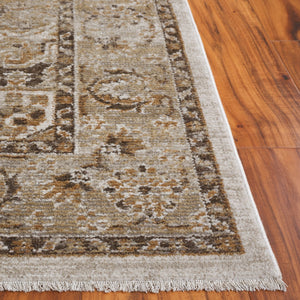 Safavieh Hazel Area Rug - Luxurious Transitional Design For Enhanced Style And Comfort In Any Space Beige ,Brown 50% Polyester,50% Polypropylene Hzl500b-8