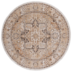 Safavieh Hazel Transitional Area Rug Runner - Elegant Turkish Design For Sophisticated Home Decor & Comfort Beige ,Brown 50% Polyester,50% Polypropylene Hzl500b-6r