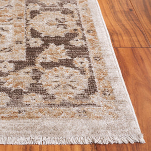 Safavieh Hazel Area Rug - Luxurious Transitional Design For Enhanced Style And Comfort In Any Space Gold ,Brown 50% Polyester,50% Polypropylene Hzl500d-4