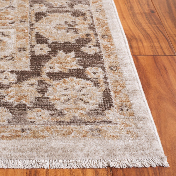 Safavieh Hazel Area Rug - Luxurious Transitional Design For Enhanced Style And Comfort In Any Space Gold ,Brown 50% Polyester,50% Polypropylene Hzl500d-4