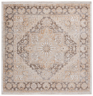 Safavieh Hazel Area Rug - Luxurious Transitional Design For Enhanced Style And Comfort In Any Space Gold ,Brown 50% Polyester,50% Polypropylene Hzl500d-4
