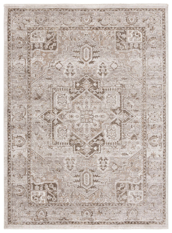 Safavieh Hazel Transitional Area Rug Runner - Elegant Turkish Design For Sophisticated Home Decor & Comfort Brown ,Ivory 50% Polyester,50% Polypropylene Hzl500t-5