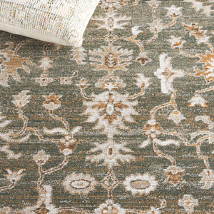 Safavieh Hazel Transitional Runner Area Rug - Elegant Turkish Design In Chic Color Combination For Any Space Green ,Ivory 50% Polyester,50% Polypropylene Hzl504y-5