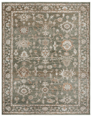 Safavieh Hazel Transitional Area Rug - Luxurious Power Loomed Design In Vibrant Green And Ivory Hues Green ,Ivory 50% Polyester,50% Polypropylene Hzl504y-9