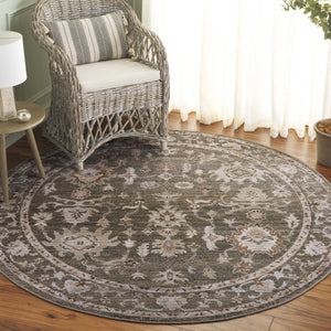 Safavieh Hazel Transitional Runner Area Rug - Elegant Turkish Design In Chic Color Combination For Any Space Green ,Ivory 50% Polyester,50% Polypropylene Hzl504y-6r