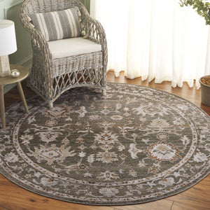 Safavieh Hazel Timeless Green And Ivory Area Rug — Low Pile, Power-Loomed In Turkey, Durable & Easy-Care 3'-0" x 5'-0" HZL504Y-3