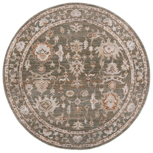 Safavieh Hazel Transitional Runner Area Rug - Elegant Turkish Design In Chic Color Combination For Any Space Green ,Ivory 50% Polyester,50% Polypropylene Hzl504y-6r