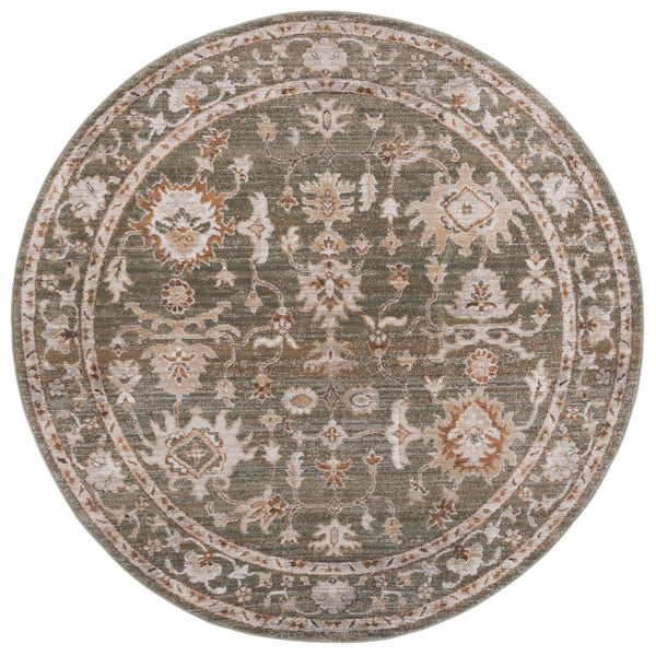 Safavieh Hazel Transitional Runner Area Rug - Elegant Turkish Design In Chic Color Combination For Any Space Green ,Ivory 50% Polyester,50% Polypropylene Hzl504y-6r