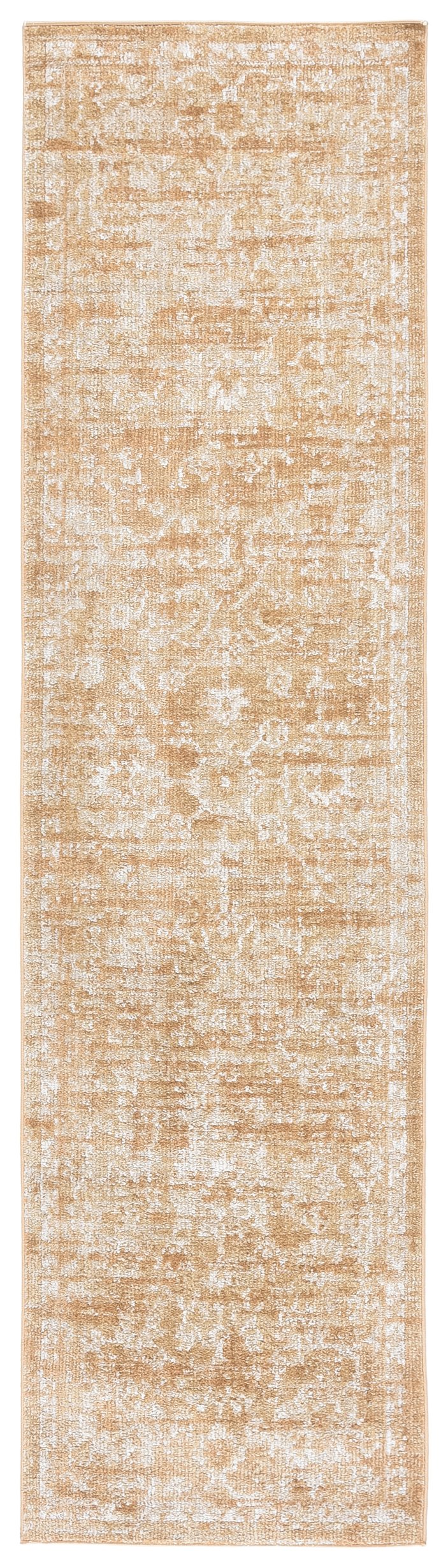 Safavieh Hazel Elegant Runner Area Rug - Luxurious Transitional Design For Hallways, Entryways, And More Gold ,Ivory 50% Polyester,50% Polypropylene Hzl506d-28