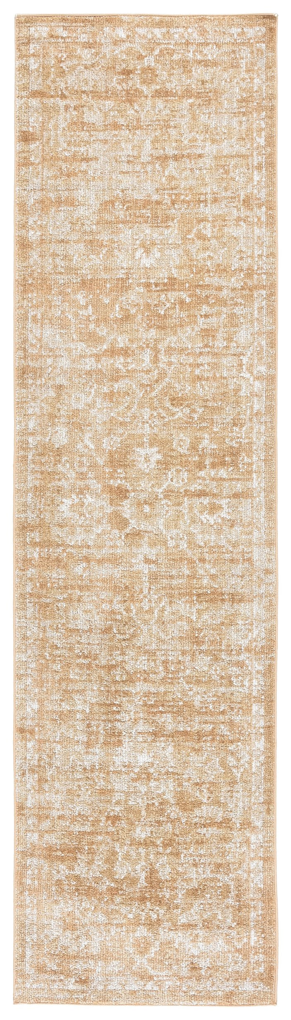 Safavieh Hazel Elegant Runner Area Rug - Luxurious Transitional Design For Hallways, Entryways, And More Gold ,Ivory 50% Polyester,50% Polypropylene Hzl506d-28