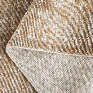 Safavieh Hazel Elegant Runner Area Rug - Luxurious Transitional Design For Hallways, Entryways, And More Gold ,Ivory 50% Polyester,50% Polypropylene Hzl506d-5