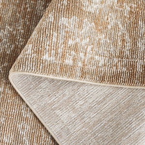 Safavieh Hazel Exquisite Area Rug - Timeless Elegance With Soft Touch And Durable Design For Any Home Space Gold ,Ivory 50% Polyester,50% Polypropylene Hzl506d-4
