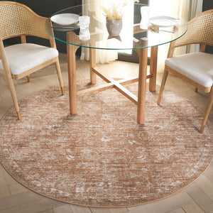 Safavieh Hazel Elegant Runner Area Rug - Luxurious Transitional Design For Hallways, Entryways, And More Gold ,Ivory 50% Polyester,50% Polypropylene Hzl506d-6r