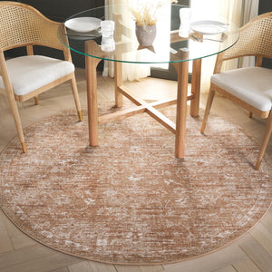 Safavieh Hazel Exquisite Area Rug - Timeless Elegance With Soft Touch And Durable Design For Any Home Space Gold ,Ivory 50% Polyester,50% Polypropylene Hzl506d-4