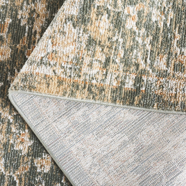 Safavieh Hazel Elegant Green Beige Area Rug With Subtle Floral Transitional Pattern, Power-Loomed Durability 3'-0" x 5'-0" HZL506Y-3