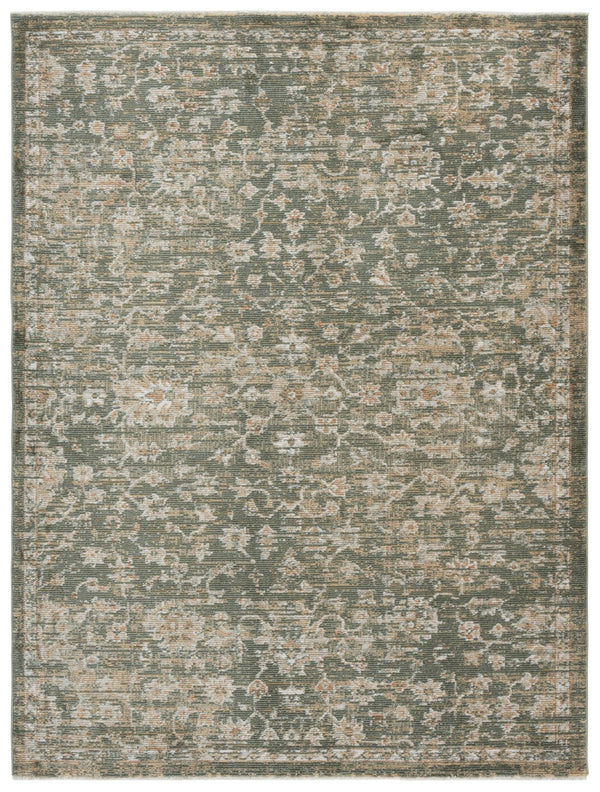 Safavieh Hazel Exquisite Area Rug - Timeless Elegance With Soft Touch And Durable Design For Any Home Space Green ,Beige 50% Polyester,50% Polypropylene Hzl506y-4
