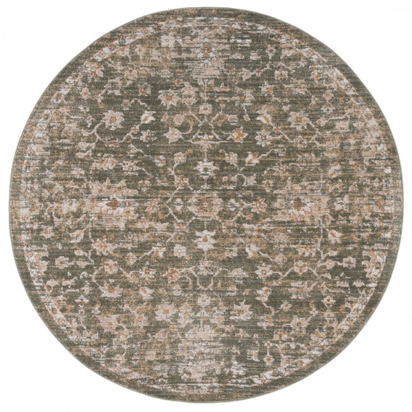 Safavieh Hazel Exquisite Area Rug - Timeless Elegance With Soft Touch And Durable Design For Any Home Space Green ,Beige 50% Polyester,50% Polypropylene Hzl506y-4