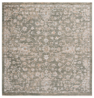 Safavieh Hazel Elegant Green Beige Area Rug With Subtle Floral Transitional Pattern, Power-Loomed Durability 3'-0" x 5'-0" HZL506Y-3