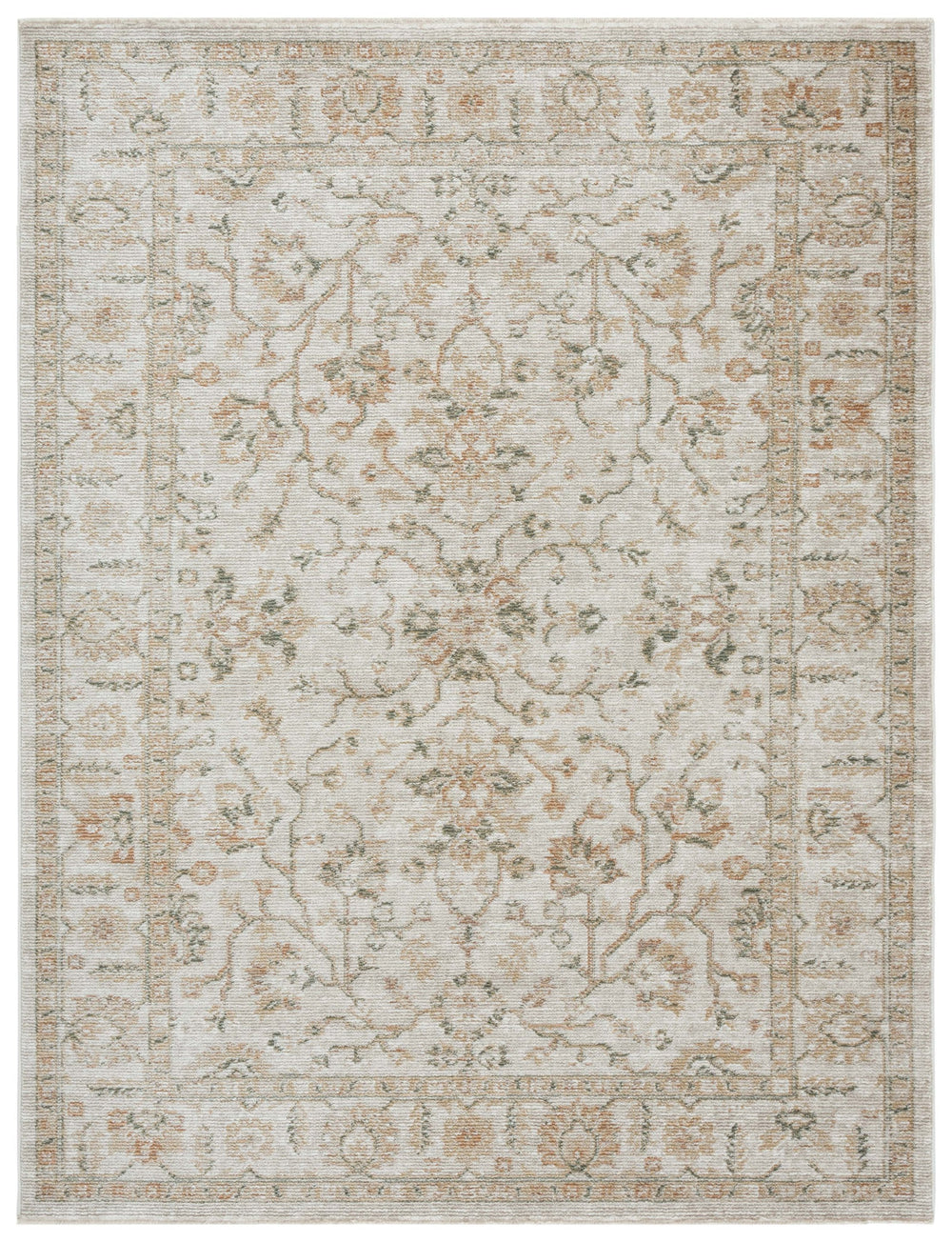 Safavieh Hazel Elegant Transitional Runner Area Rug | Durable Power Loomed Design In Soft Ivory & Beige Ivory ,Beige 50% Polyester,50% Polypropylene Hzl510a-6sq
