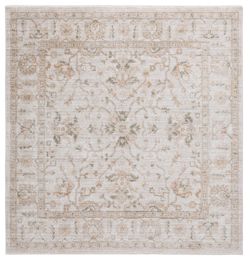 Safavieh Hazel Elegant Transitional Runner Area Rug | Durable Power Loomed Design In Soft Ivory & Beige Ivory ,Beige 50% Polyester,50% Polypropylene Hzl510a-6sq