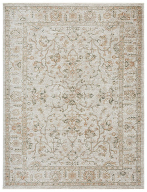 Safavieh Hazel Floral Vine Area Rug Distressed Ivory Beige Polypropylene Living Dining Room 6' x 9' HZL510A-6
