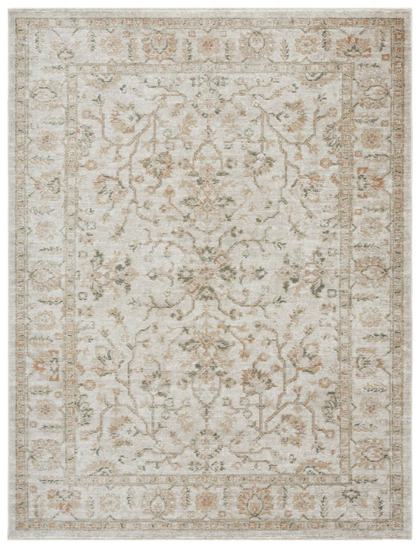 Safavieh Hazel Floral Vine Area Rug Distressed Ivory Beige Polypropylene Living Dining Room 6' x 9' HZL510A-6