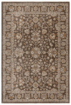 Safavieh Hazel Power Loomed Neutral Area Rug Warm Brown Ivory Tones for Living Bedroom HZL510T-5
