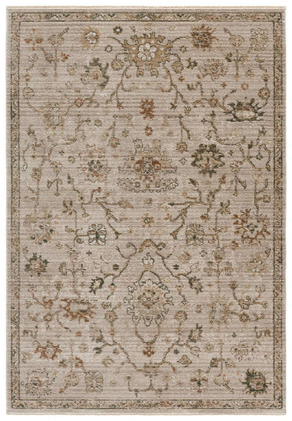 Safavieh Hazel Traditional Ivory Beige Power Loomed Polyester Rug for Living Room or Bedroom HZL512A-6