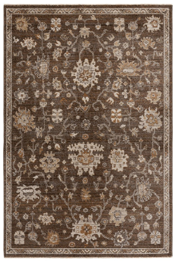 Safavieh Hazel Power Loomed Polypropylene Area Rug Neutral Tones for Living and Dining Rooms HZL512T-5