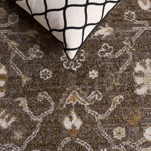 Safavieh Hazel Power Loomed Area Rug Warm Tonal Neutral for Living Room or Dining Space HZL512T-6