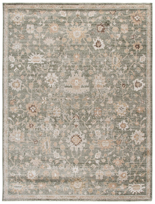 Safavieh Hazel Traditional Turkish Area Rug Polyester Blend Low Pile for Large Living Rooms HZL512Y-10