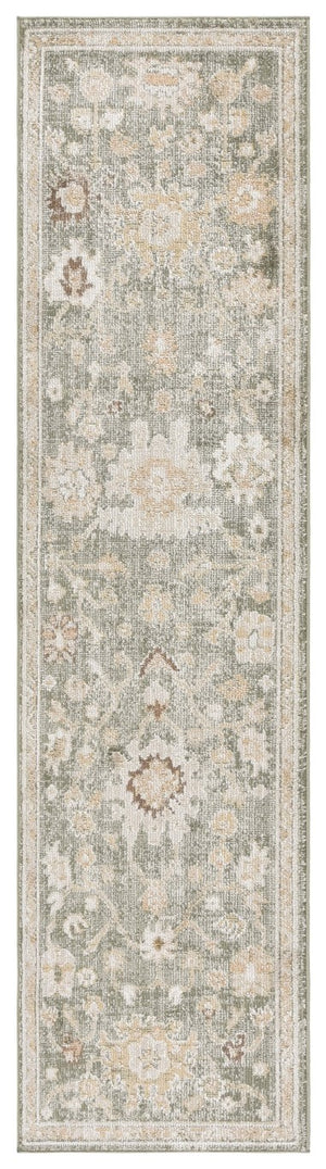 Safavieh Hazel Traditional Turkish Runner Rug Polyester Blend Low Pile Hallway Accent HZL512Y-213