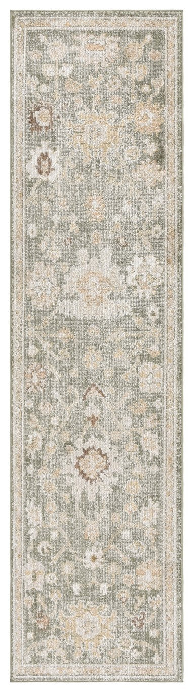 Safavieh Hazel Traditional Turkish Runner Rug Polyester Blend Low Pile Hallway Accent HZL512Y-213
