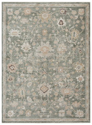 Safavieh Hazel Stunning Transitional Area Rug - Soft, Durable Design For A Stylish Living Space Upgrade Green ,Beige 50% Polyester,50% Polypropylene Hzl512y-9