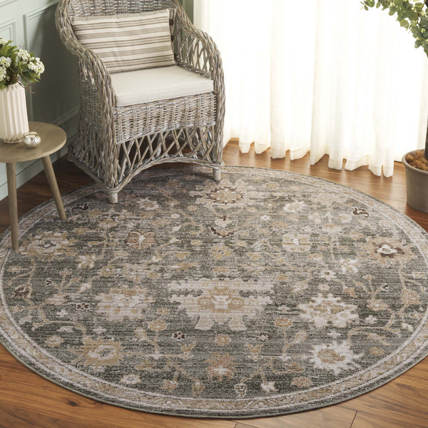 Safavieh Hazel Power-Loomed Turkish Runner In Green And Beige – Low-Profile Durable Hallway Accent Rug 2'-2" x 11'-0" HZL512Y-211