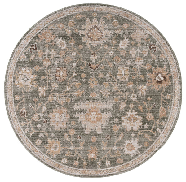 Safavieh Hazel Transitional Area Rug - Elegant Medium Rectangle Design For Contemporary Home Décor Delight Green ,Beige 50% Polyester,50% Polypropylene Hzl512y-6r