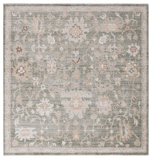 Safavieh Hazel Stunning Transitional Area Rug - Soft, Durable Design For A Stylish Living Space Upgrade Green ,Beige 50% Polyester,50% Polypropylene Hzl512y-9