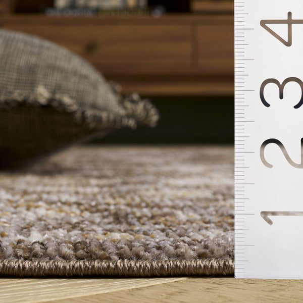 Safavieh Hazel Power-Loomed Traditional Area Rug Polyester Blend Warm Tones for Living Rooms HZL514T-68