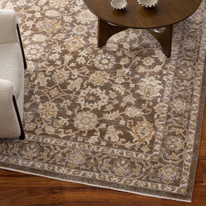 Safavieh Hazel Power Loomed Area Rug Neutral Solid Traditional Style for Living and Dining Rooms HZL514T-9