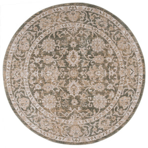 Safavieh Hazel Elegant Area Rug – Luxurious Power-loomed Runner For Comfort And Style In Any Home Space Green ,Beige 50% Polyester,50% Polypropylene Hzl514y-6r