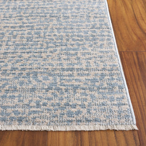 Safavieh Hazel Elegant Transitional Runner Rug, Soft Durable Fabric, Ideal For Modern & Classic Decor Spaces Aqua ,Beige 50% Polyester,50% Polypropylene Hzl516k-5